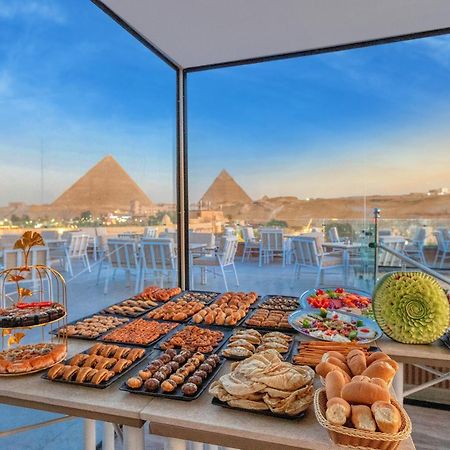Gaia Pyramids Hotel Kafret el-Gabal المظهر الخارجي الصورة