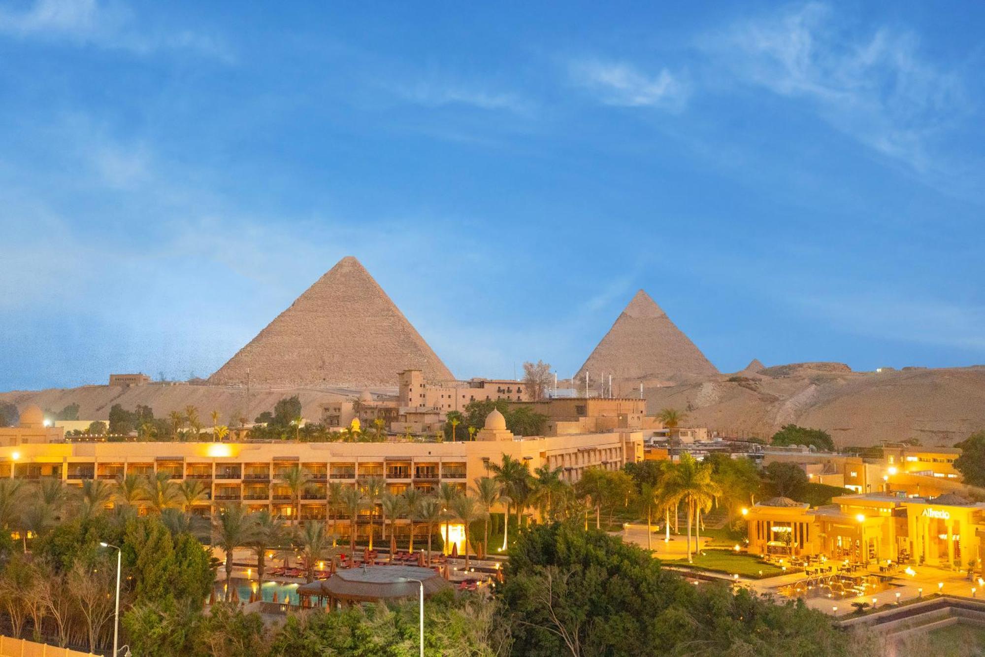 Gaia Pyramids Hotel Kafret el-Gabal المظهر الخارجي الصورة